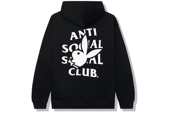 Anti Social Social Club Playboy Bunny Logo Hoodie