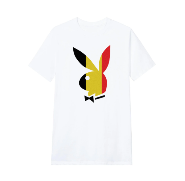 Belgian Playboy Rabbit Head T-Shirt